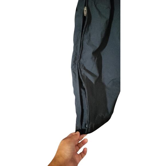 M744) Spyder Boys Propulsion Side Zip Black Bib Pants Size 20 - Picture 7 of 9